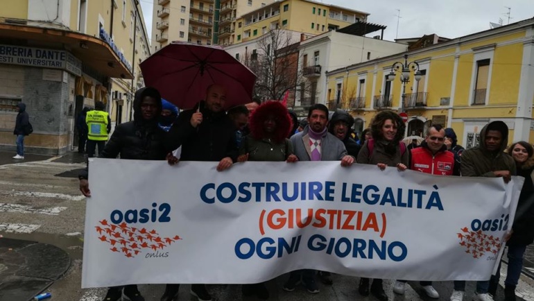 La Comunità Oasi2 a Brindisi con Libera Puglia