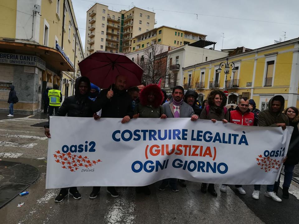 La Comunità Oasi2 a Brindisi con Libera Puglia